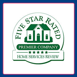 Our Plumbers are 5 Star Rated By Home Services Review