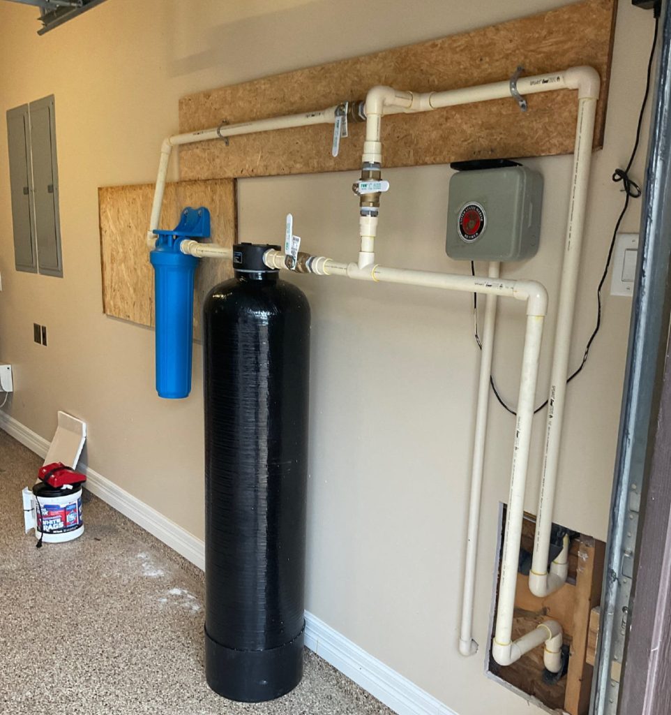 pin oak village water filter plumber